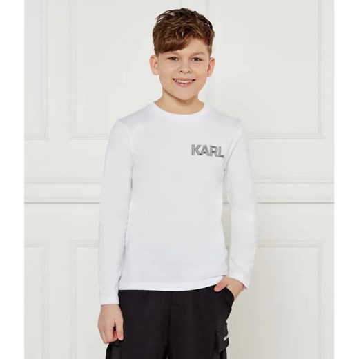 Karl Lagerfeld Kids Longsleeve | Regular Fit ze sklepu Gomez Fashion Store w kategorii T-shirty chłopięce - zdjęcie 184531470