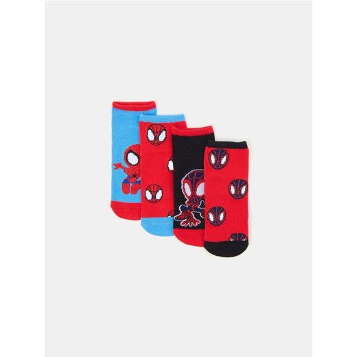 Sinsay - Skarpetki 4 pack Spidey & His Amazing Friends - wielobarwny ze sklepu Sinsay w kategorii Skarpetki dziecięce - zdjęcie 184532164