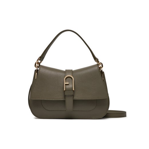 Torebka Furla Flow Mini Top Handle WB01032-BX2045-2810S-1007 Zielony ze sklepu eobuwie.pl w kategorii Listonoszki - zdjęcie 184532234