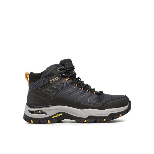 Trapery Skechers Arch Fit Dawson Raveno 204634/NVBK Niebieski ze sklepu eobuwie.pl w kategorii Buty trekkingowe męskie - zdjęcie 184532253