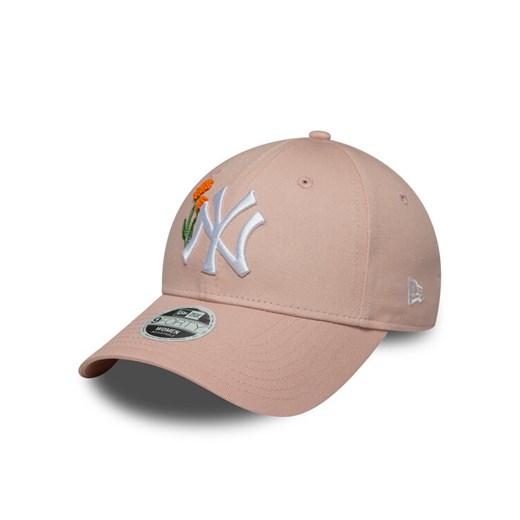 Czapka z daszkiem New Era New York Yankees Womens MLB 9FORTY 60667503 Różowy ze sklepu eobuwie.pl w kategorii Czapki z daszkiem damskie - zdjęcie 184532282