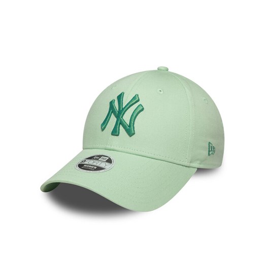 New Era Czapka z daszkiem New York Yankees Metallic 9FORTY 60667382 Zielony ze sklepu MODIVO w kategorii Czapki z daszkiem damskie - zdjęcie 184532991