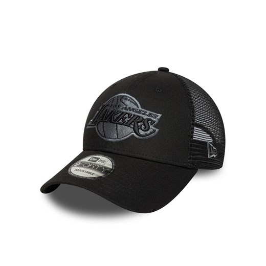 New Era Czapka z daszkiem LA Lakers NBA Black 9FORTY 60667432 Czarny ze sklepu MODIVO w kategorii Czapki z daszkiem męskie - zdjęcie 184533000