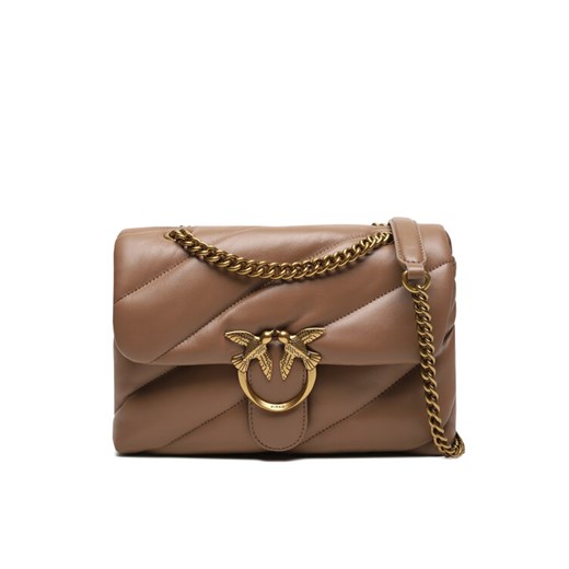 Pinko Torebka Love Classic Puff Cl AI 23-24 100038 A0F2 Brązowy ze sklepu MODIVO w kategorii Kopertówki - zdjęcie 184533033