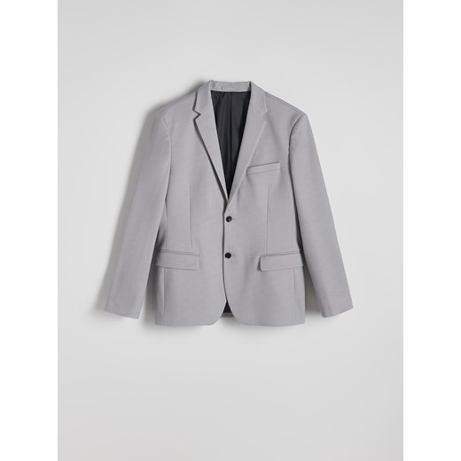 Reserved - Marynarka slim fit - jasnoszary ze sklepu Reserved w kategorii Marynarki męskie - zdjęcie 184534004