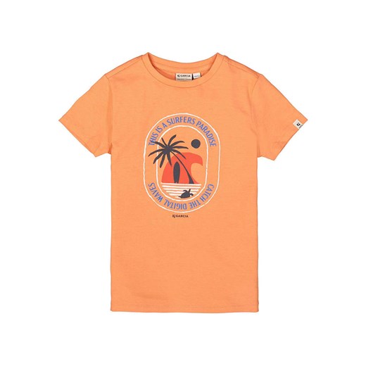 Garcia Koszulka w kolorze pomarańczowym ze sklepu Limango Polska w kategorii T-shirty chłopięce - zdjęcie 184534392