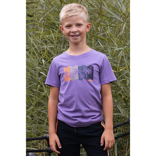 Tygo &amp; Vito Koszulka &quot;Jaimy&quot; w kolorze fioletowym ze sklepu Limango Polska w kategorii T-shirty chłopięce - zdjęcie 184534693