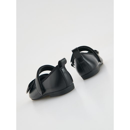 Reserved - Baleriny z kokardką - czarny Reserved 27 Reserved