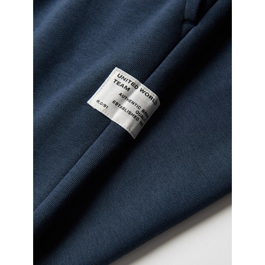 Reserved - Bawełniane spodnie jogger - granatowy Reserved 170 (13-14 lat) Reserved