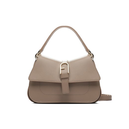 Torebka Furla Flow WB01032-BX2045-1257S-1007 Beżowy ze sklepu eobuwie.pl w kategorii Listonoszki - zdjęcie 184536221
