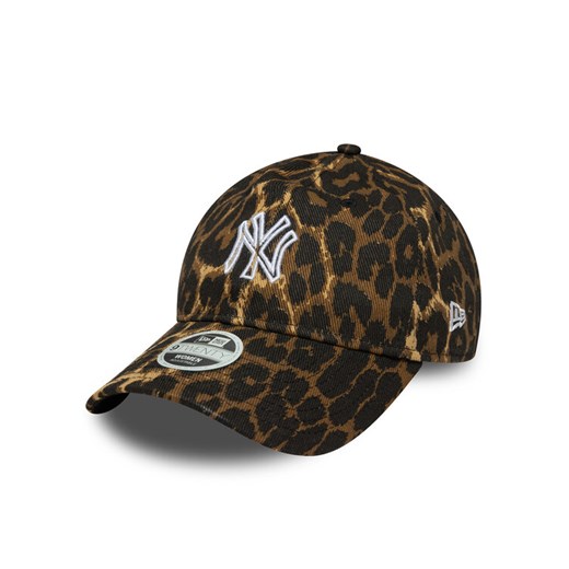 Czapka z daszkiem New Era 9TWENTY Outline New York Yankees 60667497 Brązowy ze sklepu eobuwie.pl w kategorii Czapki z daszkiem damskie - zdjęcie 184536243