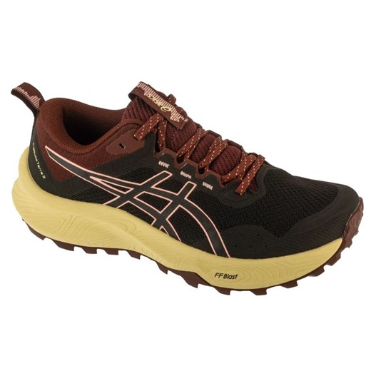 Buty do biegania Asics Trabuco Terra 3 W 1012B925-001 czarne ze sklepu ButyModne.pl w kategorii Buty sportowe damskie - zdjęcie 184536482