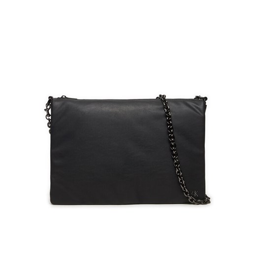 Calvin Klein Jeans Torebka Micro Mono Shoulder Bag33 Pu K60K611950 Czarny ze sklepu MODIVO w kategorii Kopertówki - zdjęcie 184536674