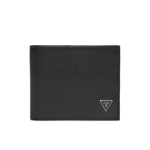 Guess Duży Portfel Męski SMCSLE LEA20 Czarny Guess 00 MODIVO