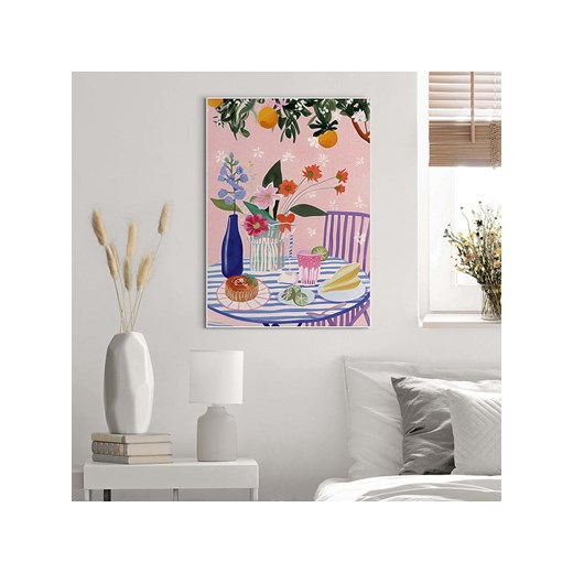 Orangewallz Druk artystyczny &quot;Spring Table&quot; ze sklepu Limango Polska w kategorii Obrazy - zdjęcie 184537554