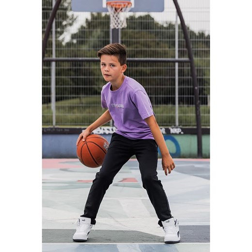 Tygo &amp; Vito Koszulka &quot;Dex&quot; w kolorze fioletowym ze sklepu Limango Polska w kategorii T-shirty chłopięce - zdjęcie 184537880