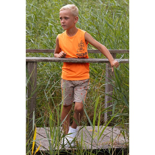 Tygo &amp; Vito Top &quot;Niek&quot; w kolorze pomarańczowym ze sklepu Limango Polska w kategorii T-shirty chłopięce - zdjęcie 184537894