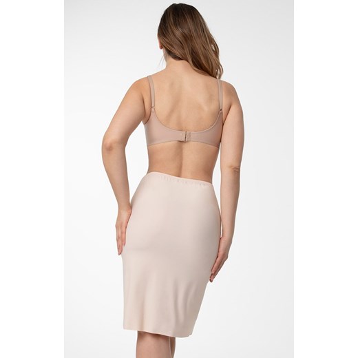 Półhalka damska Soft &amp; smooth Half Slip Long, Kolor beżowy, Rozmiar 2XL, Julimex ze sklepu Intymna w kategorii Podkoszulki i halki - zdjęcie 184538321