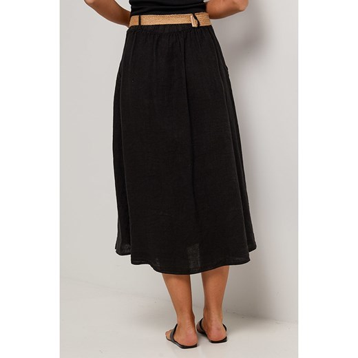 Le Monde du Lin Spódnica w kolorze czarnym Le Monde Du Lin 36/38 Limango Polska promocja
