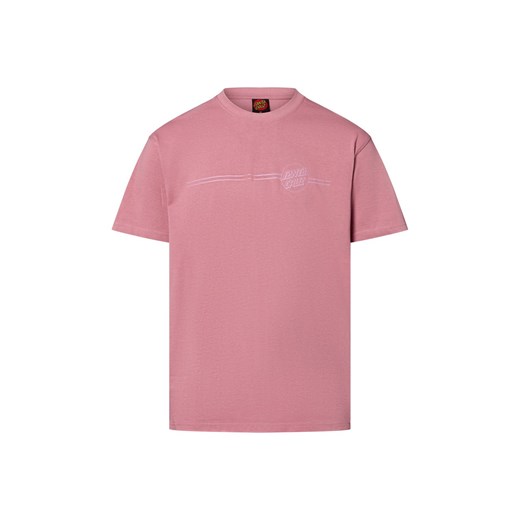 Santa Cruz Koszulka męska - Tonalny pasek w kropki Opus Mężczyźni Bawełna drzewo różane nadruk ze sklepu vangraaf w kategorii T-shirty męskie - zdjęcie 184539073