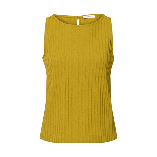 Opus Damski top z dzianiny - Ipoma Kobiety Bawełna groszkowy jednolity ze sklepu vangraaf w kategorii Bluzki damskie - zdjęcie 184539093