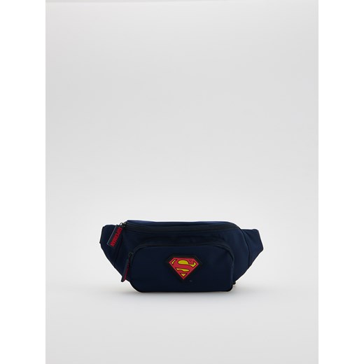 Reserved - Saszetka Superman - granatowy ze sklepu Reserved w kategorii Nerki - zdjęcie 184539150