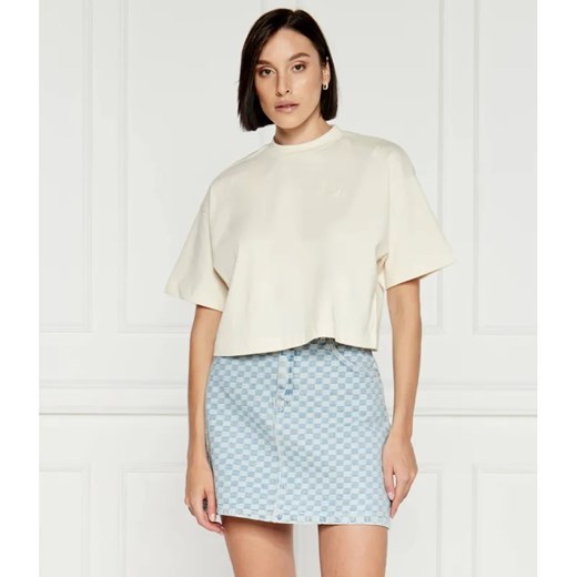 Hugo Blue T-shirt | Oversize fit ze sklepu Gomez Fashion Store w kategorii Bluzki damskie - zdjęcie 184539290