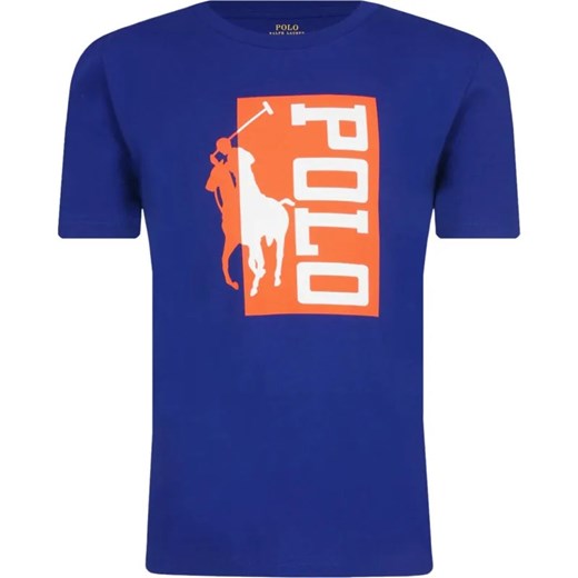 POLO RALPH LAUREN T-shirt | Regular Fit ze sklepu Gomez Fashion Store w kategorii T-shirty chłopięce - zdjęcie 184539541