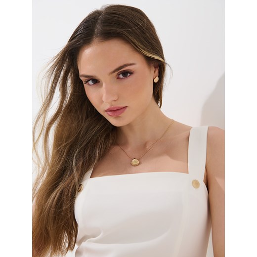 Mohito - Letnia sukienka mini - kremowy Mohito 40 Mohito