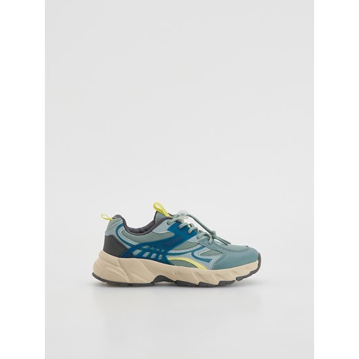 Reserved - Klasyczne sneakersy - turkusowy ze sklepu Reserved w kategorii Buty sportowe dziecięce - zdjęcie 184540410