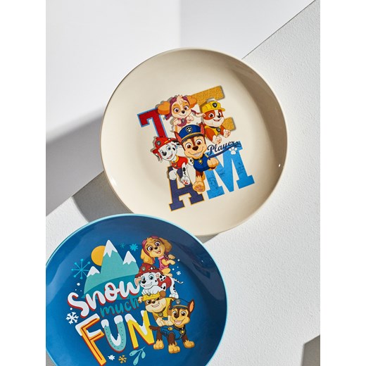 Sinsay - Talerz z nadrukiem PAW Patrol - wielobarwny Sinsay One Size Sinsay