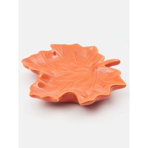 Sinsay - Ceramiczna podstawka pod łyżkę w kształcie liścia - pomarańczowy Sinsay One Size Sinsay