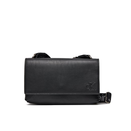 Torebka Calvin Klein Jeans Ultralight Ew Flap25 Pu K60K611556 Czarny 00 eobuwie.pl