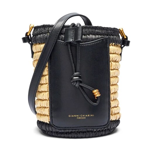 GIANNI CHIARINI Kuferek Mae | z dodatkiem skóry ze sklepu Gomez Fashion Store w kategorii Kuferki - zdjęcie 184542404