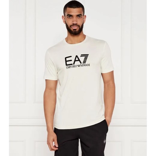 EA7 T-shirt | Regular Fit ze sklepu Gomez Fashion Store w kategorii T-shirty męskie - zdjęcie 184542544