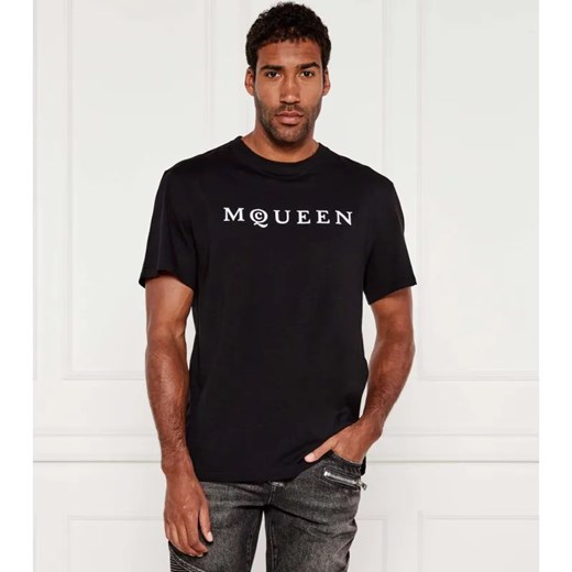Alexander McQueen T-shirt | Regular Fit ze sklepu Gomez Fashion Store w kategorii T-shirty męskie - zdjęcie 184542561