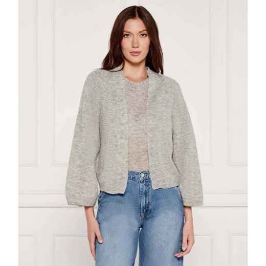 Marc Cain Wełniany kardigan | Loose fit ze sklepu Gomez Fashion Store w kategorii Swetry damskie - zdjęcie 184542574