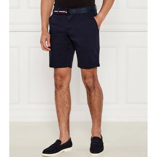 Tommy Hilfiger Szorty + pasek Brooklyn | Slim Fit ze sklepu Gomez Fashion Store w kategorii Spodenki męskie - zdjęcie 184542594