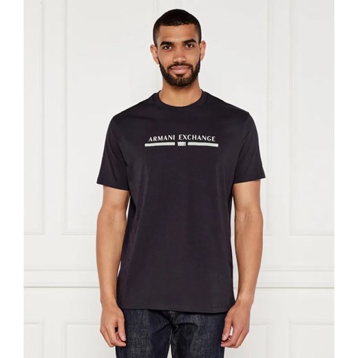 Armani Exchange T-shirt | Regular Fit ze sklepu Gomez Fashion Store w kategorii T-shirty męskie - zdjęcie 184542604