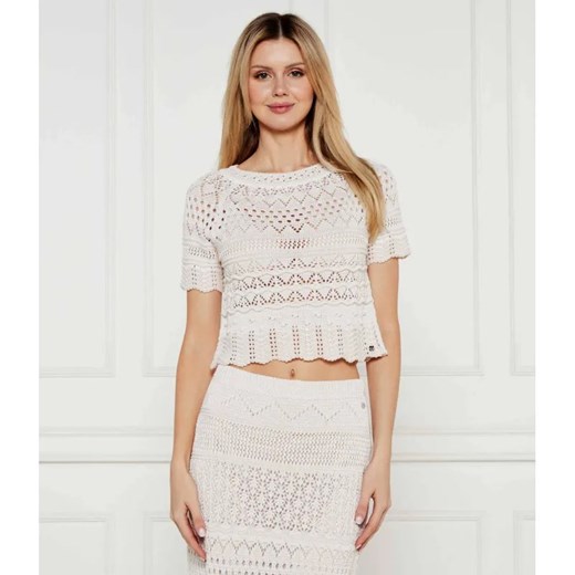Marc Cain Sweter | Cropped Fit ze sklepu Gomez Fashion Store w kategorii Swetry damskie - zdjęcie 184543751