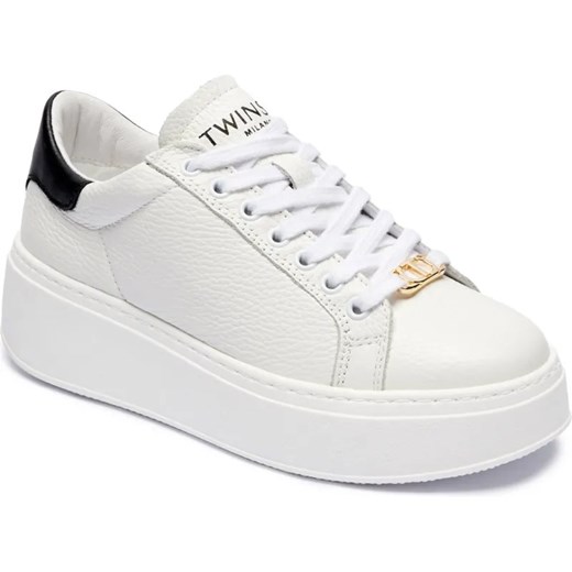 TWINSET Skórzane sneakersy ze sklepu Gomez Fashion Store w kategorii Trampki damskie - zdjęcie 184543763