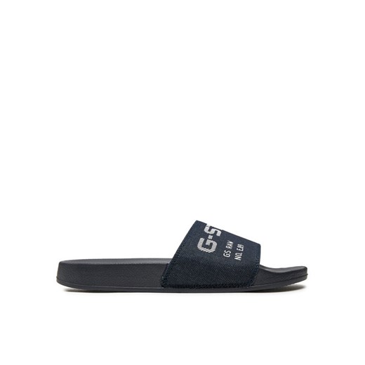 G-Star Raw Klapki Cart V Dnm M 2412 026222 Granatowy ze sklepu MODIVO w kategorii Klapki męskie - zdjęcie 184544974
