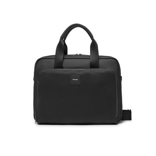 Calvin Klein Torba na laptopa Ck Essential Laptop Bag Rub K50K512724 Czarny ze sklepu MODIVO w kategorii Torby na laptopa - zdjęcie 184545020
