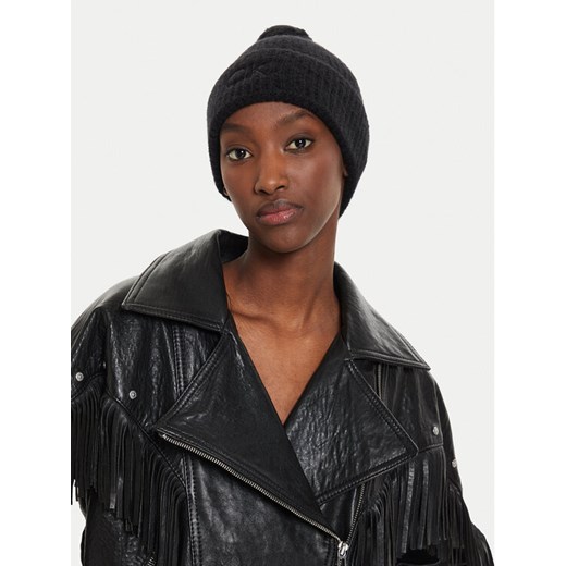 Calvin Klein Czapka Embroidery Airy K60K612586 Czarny ze sklepu MODIVO w kategorii Czapki zimowe damskie - zdjęcie 184545021
