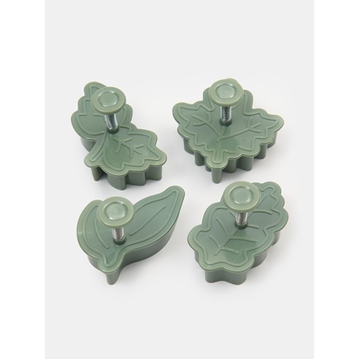 Sinsay - Stemple do ciastek 4 pack - zielony Sinsay One Size Sinsay