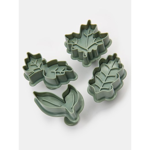 Sinsay - Stemple do ciastek 4 pack - zielony Sinsay One Size Sinsay