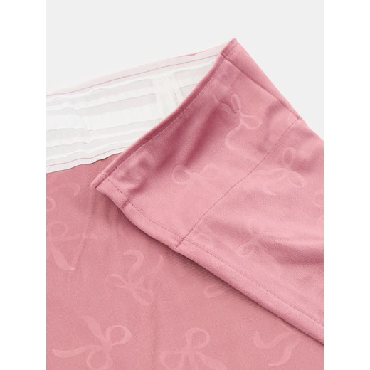 Sinsay - Velvetowa zasłona na taśmie w kokardki - różowy Sinsay One Size Sinsay