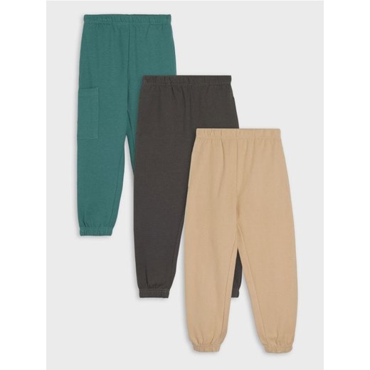 Sinsay - Spodnie dresowe 3 pack - zielony - id: 017FT-97X - marki Sinsay - 184546772 Sinsay - Spodnie dresowe 3 pack - zielony ze sklepu Sinsay w kategorii Spodnie dziewczęce - zdjęcie 184546772