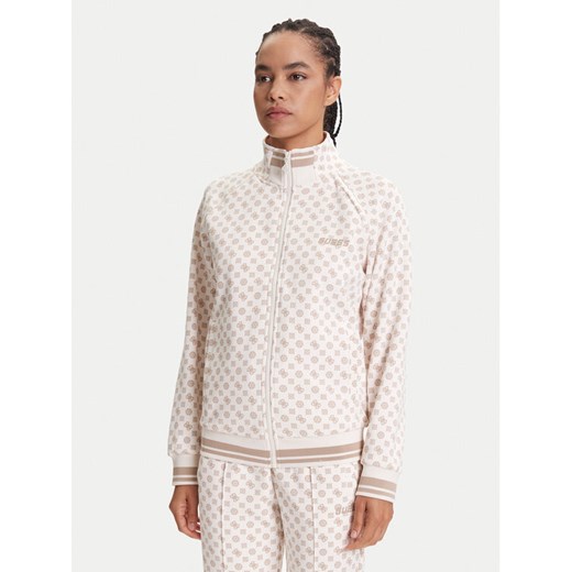 Guess Bluza V5YQ03 KB212 Écru Regular Fit ze sklepu MODIVO w kategorii Bluzy damskie - zdjęcie 184547042