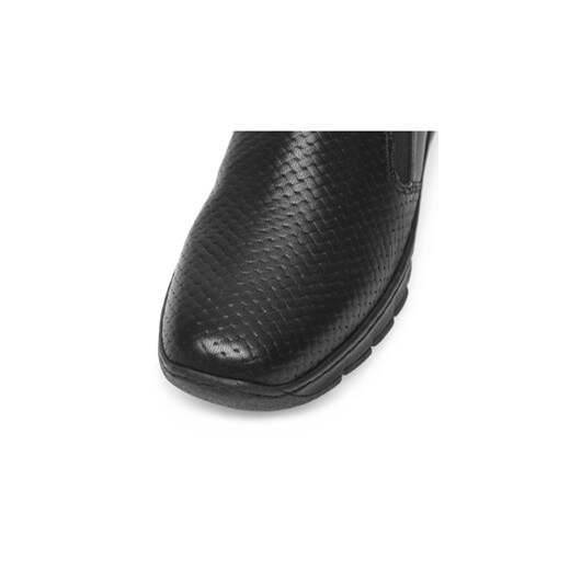 Rieker Półbuty N3363-01 Czarny Rieker 40 MODIVO